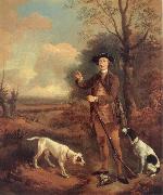 Thomas Gainsborough Marjor John Dade of Tannington,Suffolk oil painting artist